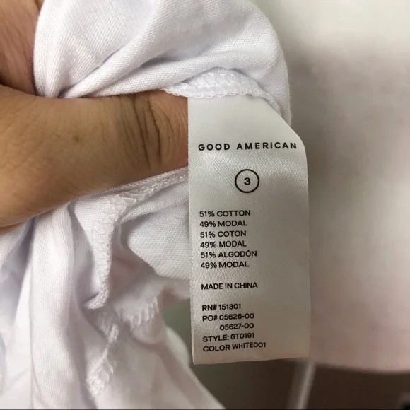 Good American Strong Shoulder Tank Size Large - Picture 7 of 8